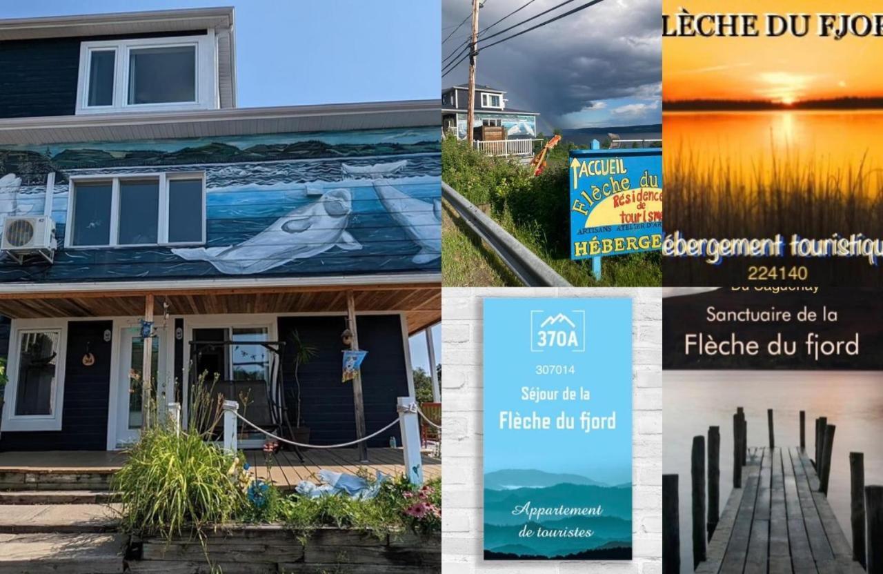 Suite 2 Fleche Du Fjord Vue Saguenay Mont Valin Saint-Fulgence 외부 사진