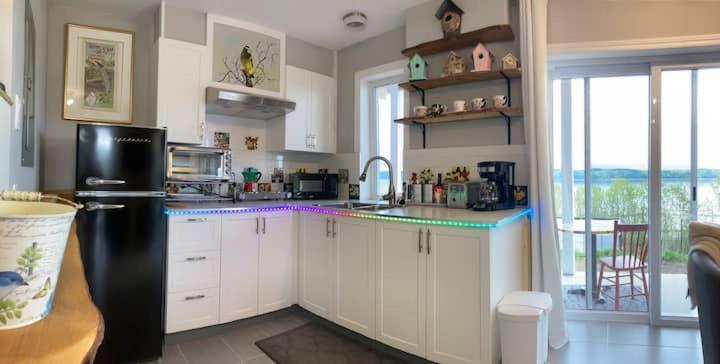 Suite 2 Fleche Du Fjord Vue Saguenay Mont Valin Saint-Fulgence 외부 사진